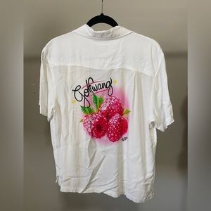 Golfwang Raspberry Collared Shirt